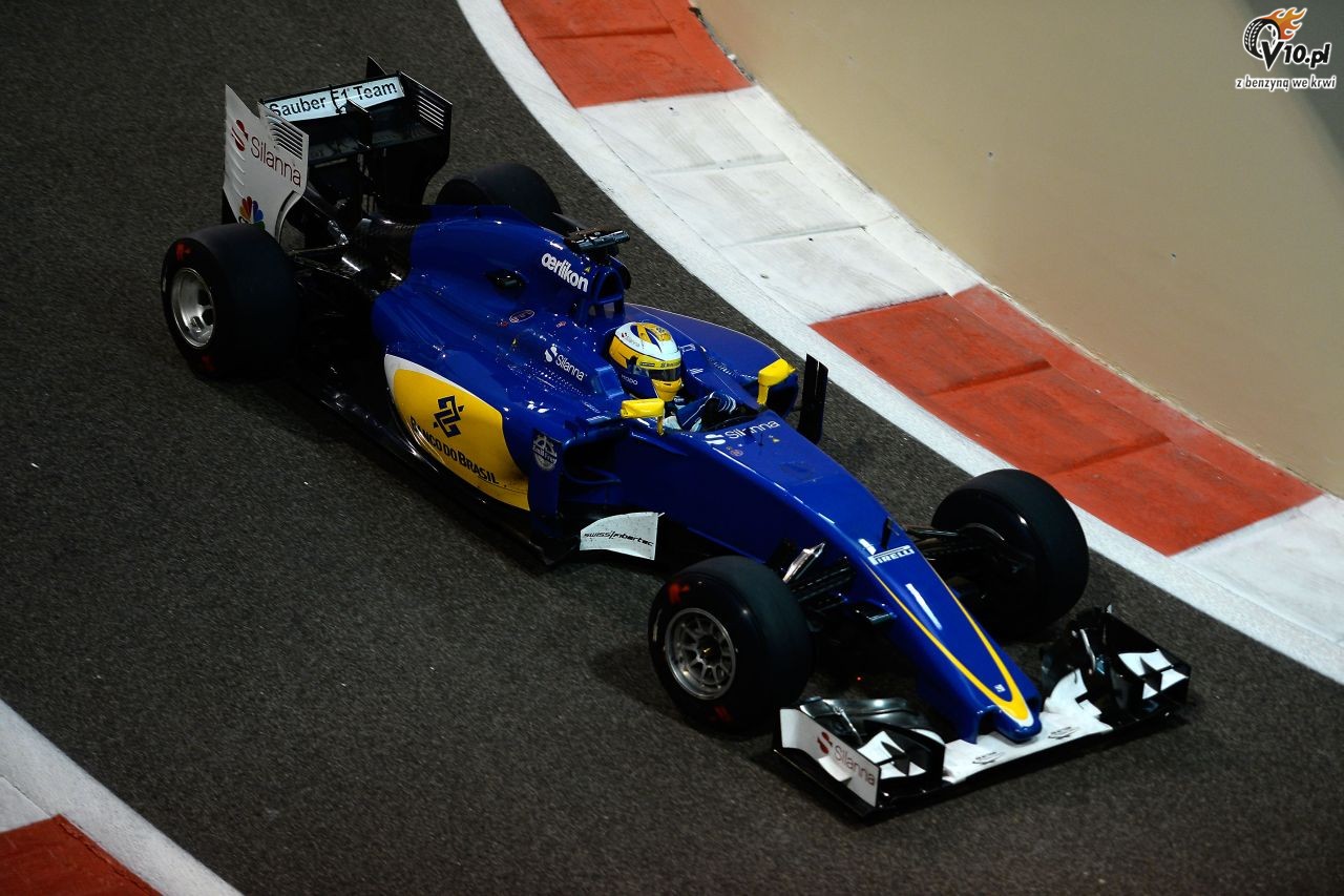 Testy opon w F1 po GP Abu Zabi 2015