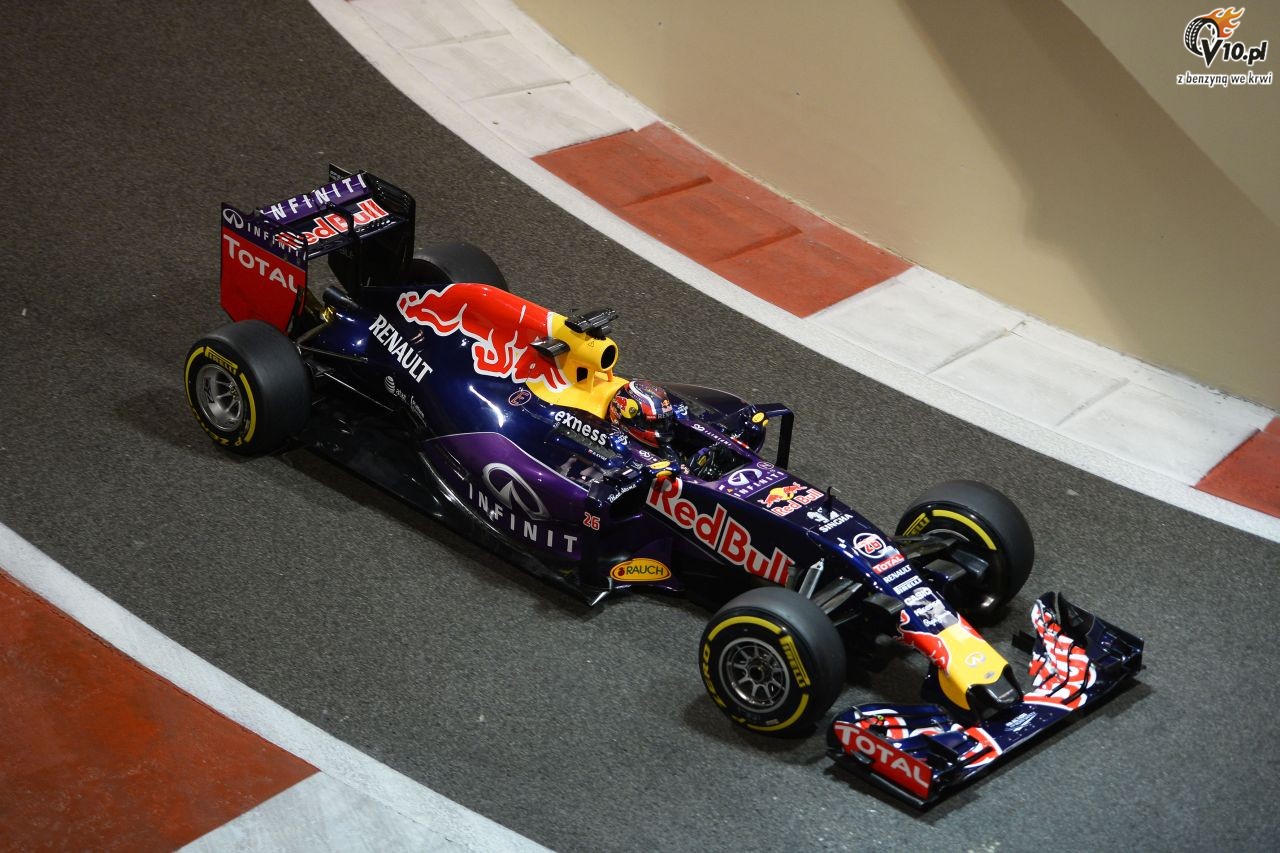 Testy opon w F1 po GP Abu Zabi 2015