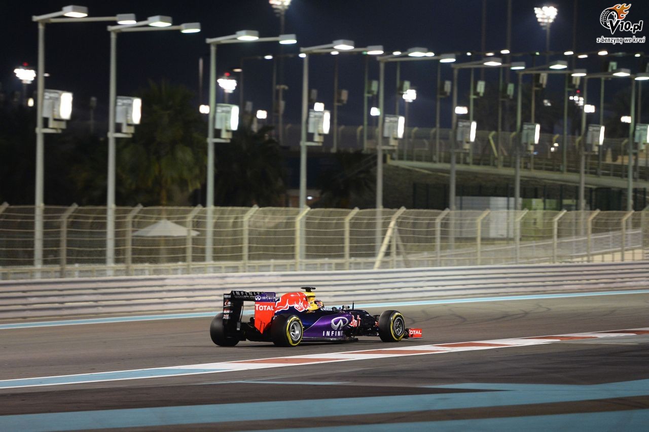 Testy opon w F1 po GP Abu Zabi 2015