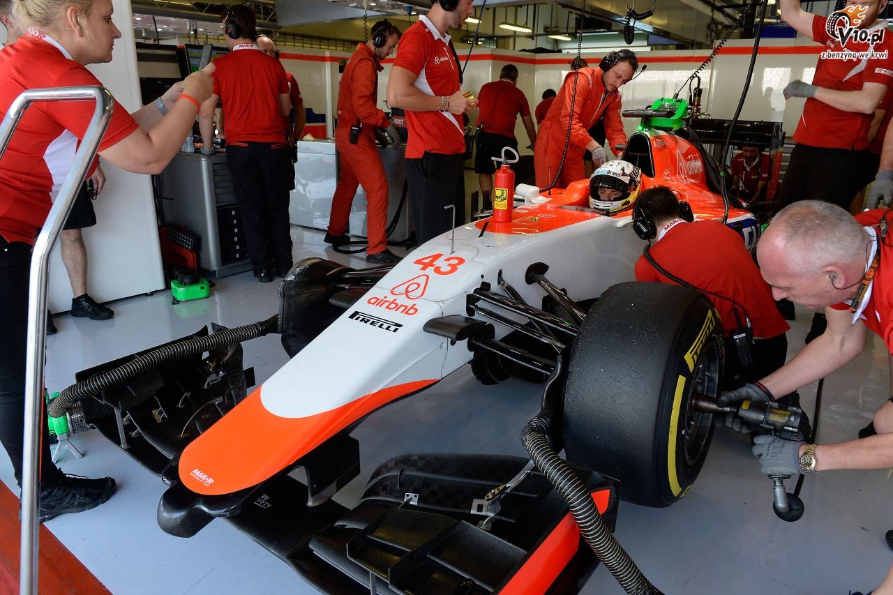 Testy opon w F1 po GP Abu Zabi 2015