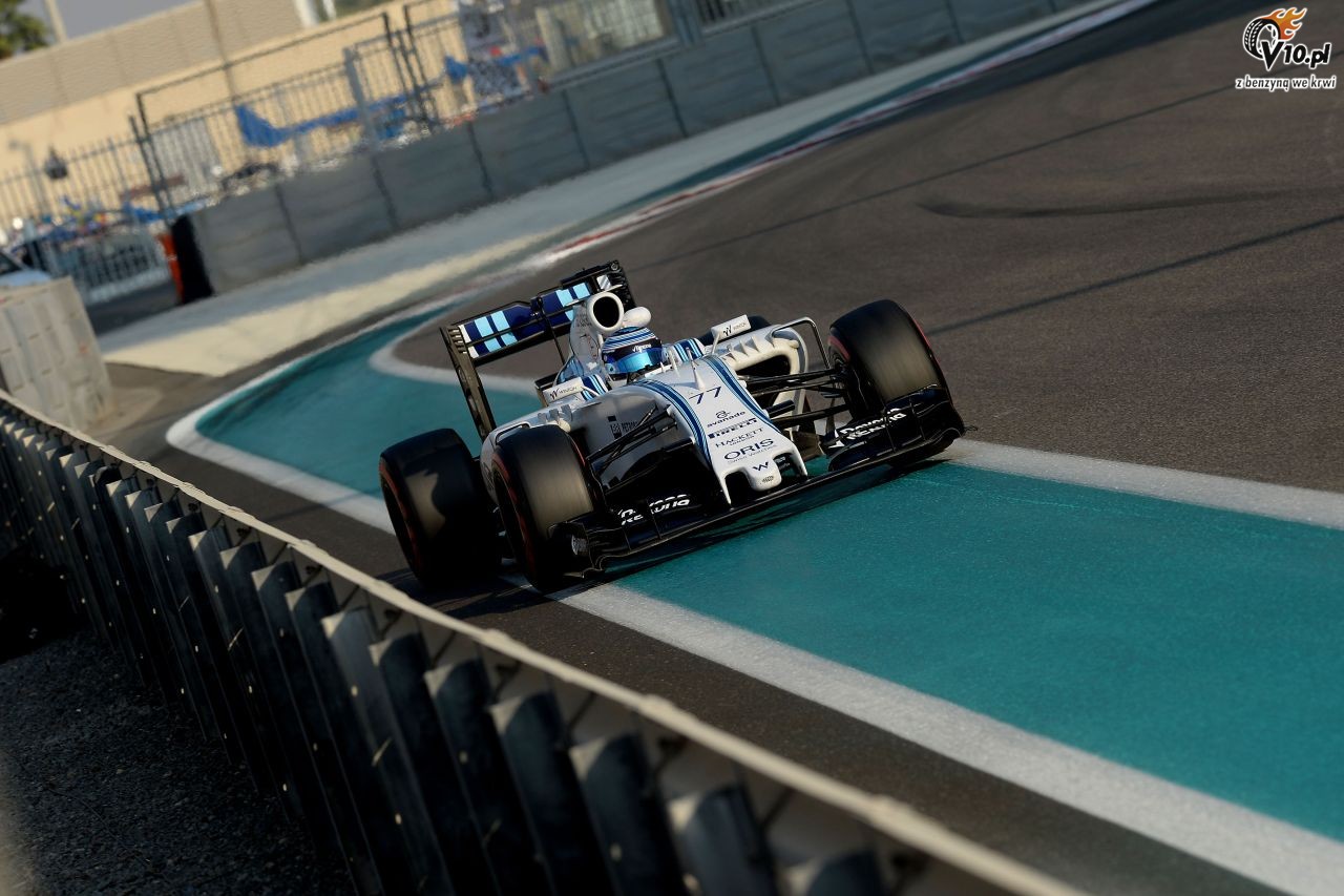 Testy opon w F1 po GP Abu Zabi 2015