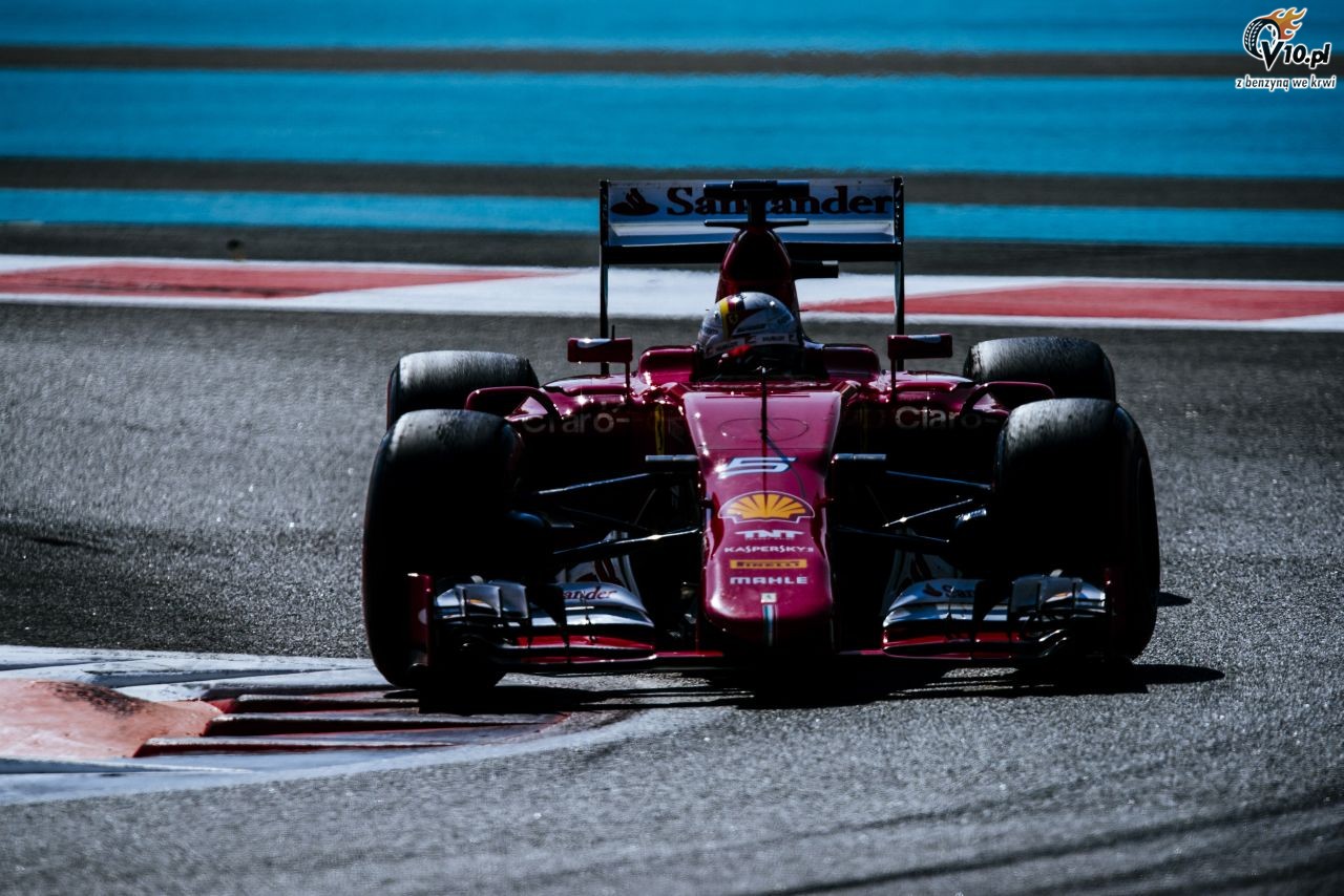 Testy opon w F1 po GP Abu Zabi 2015