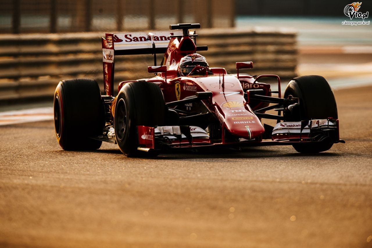 Testy opon w F1 po GP Abu Zabi 2015