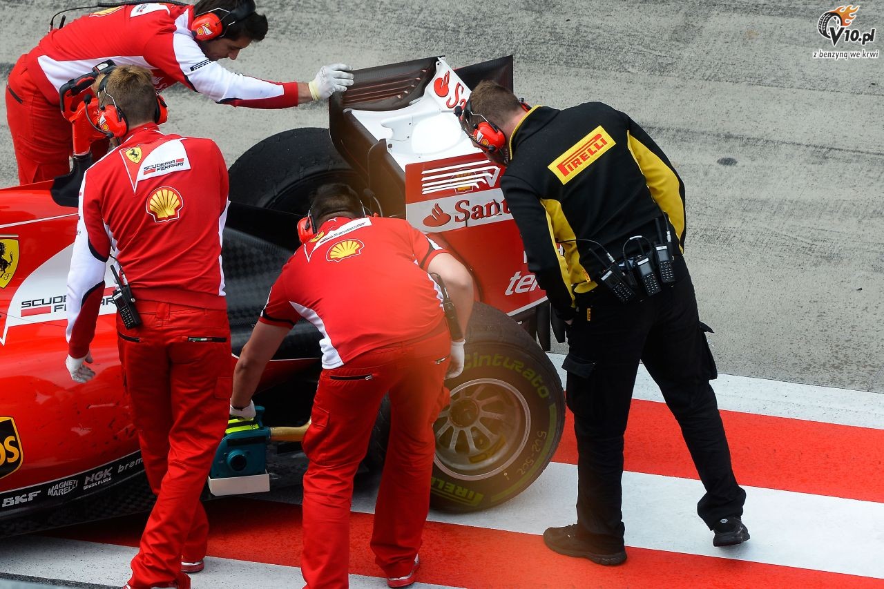 Testy F1 po GP Austrii 2015