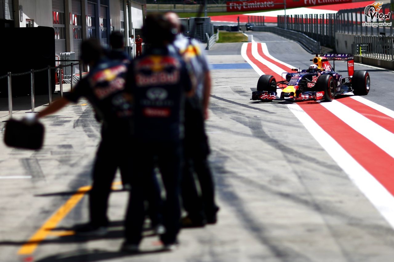 Testy F1 po GP Austrii 2015