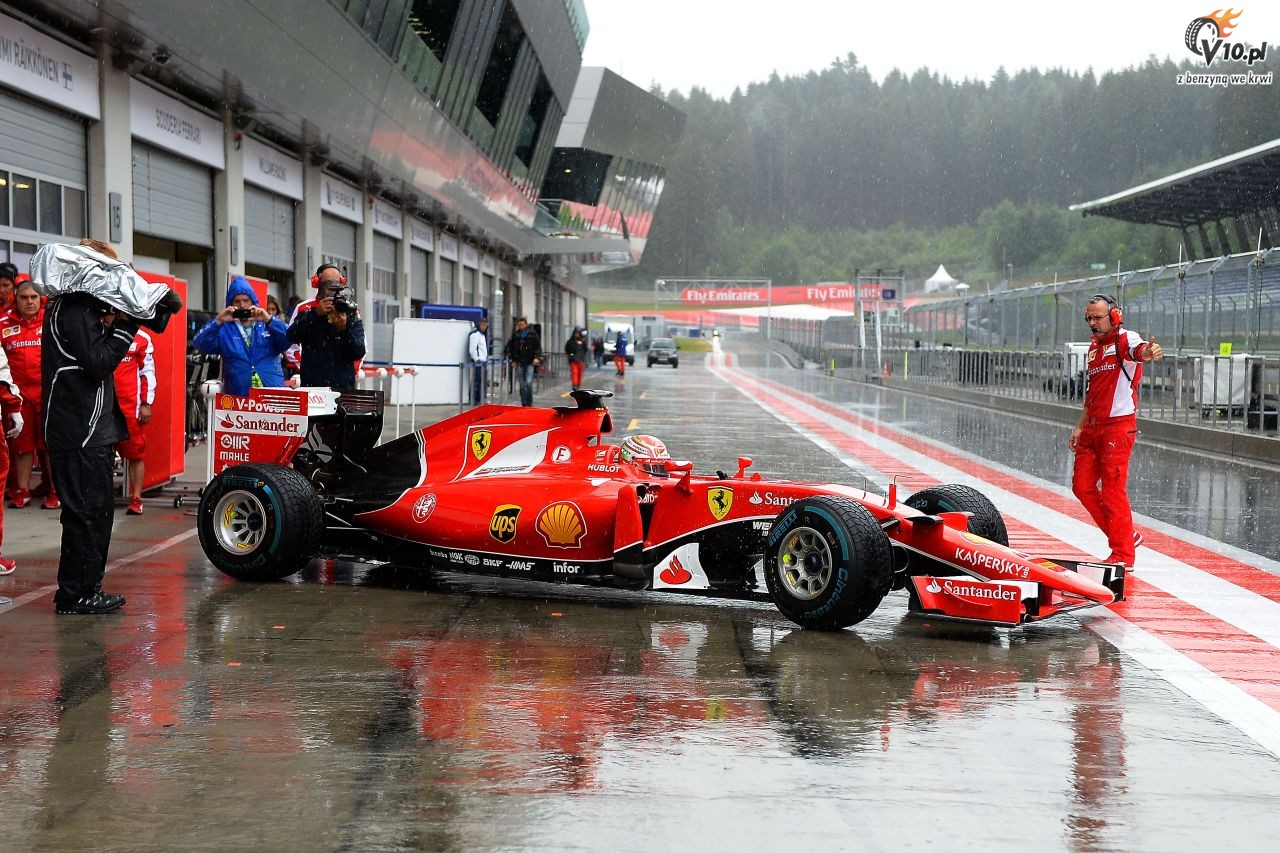 Testy F1 po GP Austrii 2015
