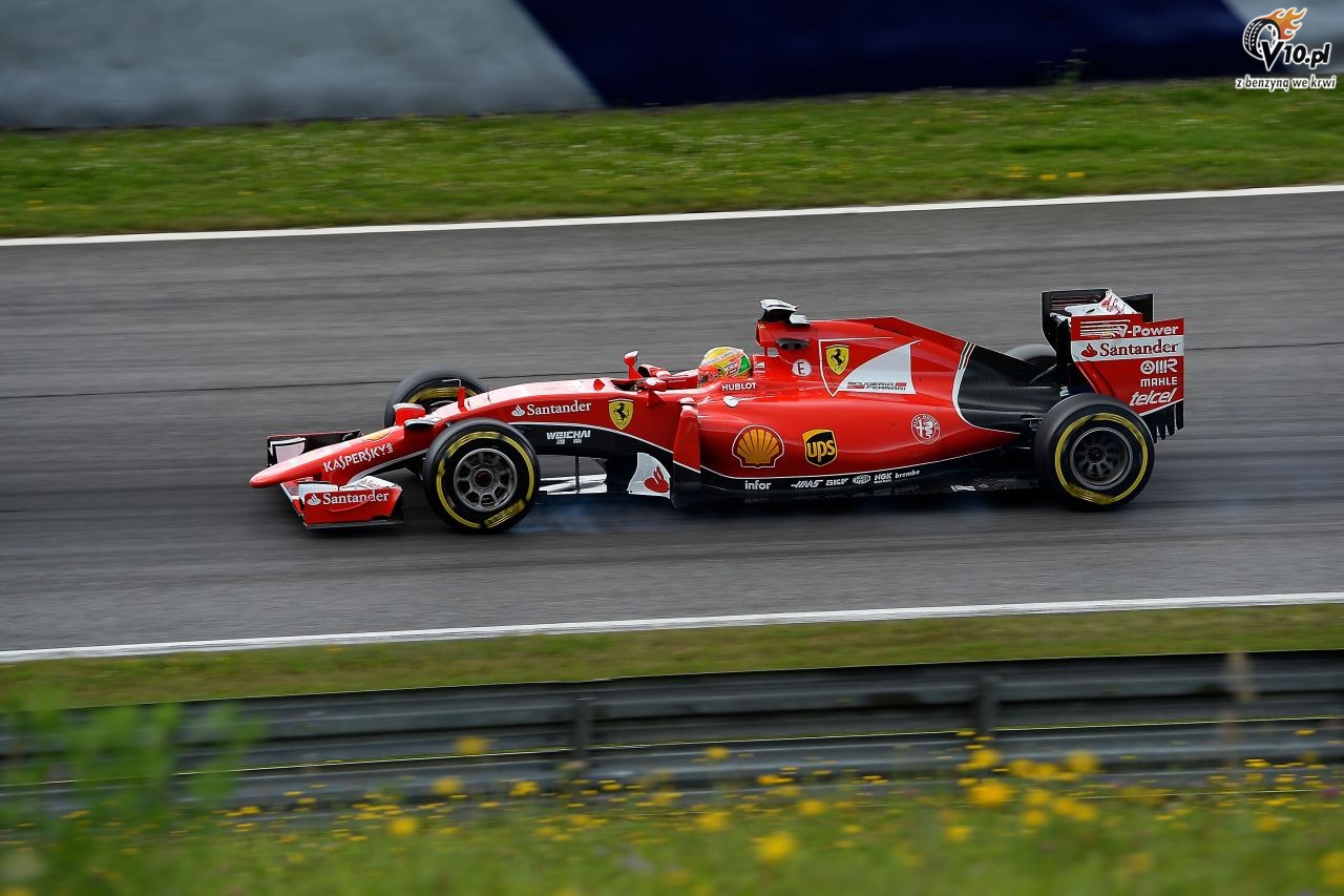Testy F1 po GP Austrii 2015