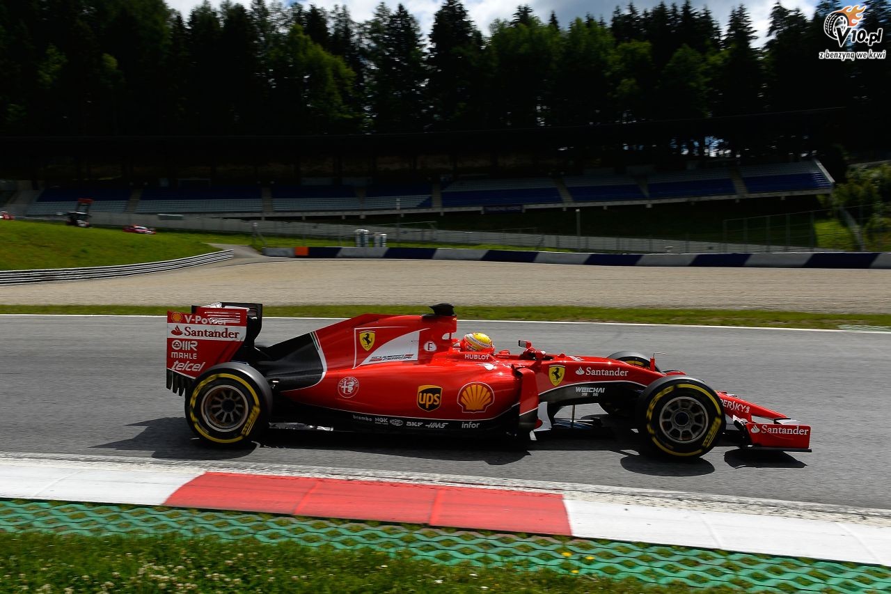 Testy F1 po GP Austrii 2015