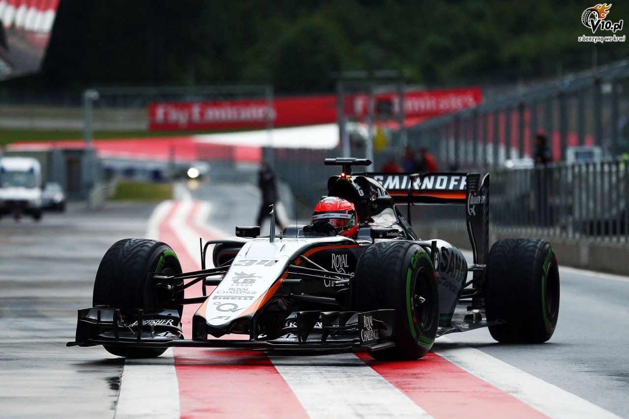 Testy F1 po GP Austrii 2015