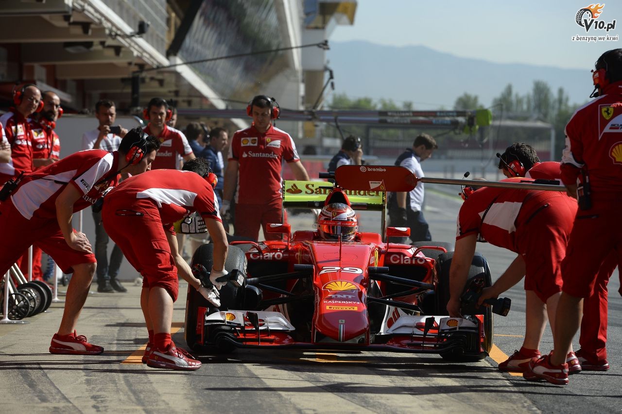 Testy F1 po GP Hiszpanii 2015