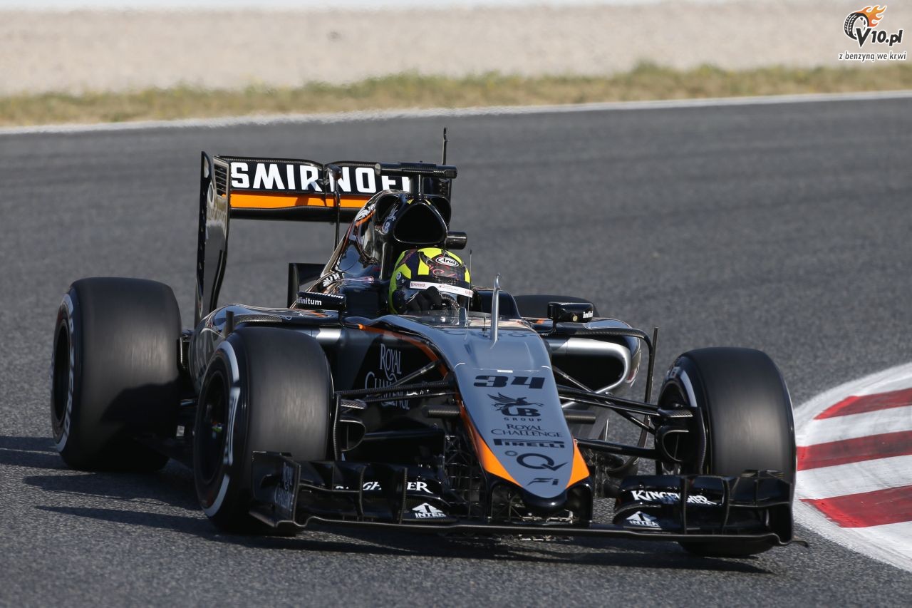 Testy F1 po GP Hiszpanii 2015