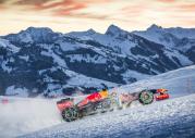 Bolid F1 w Alpach