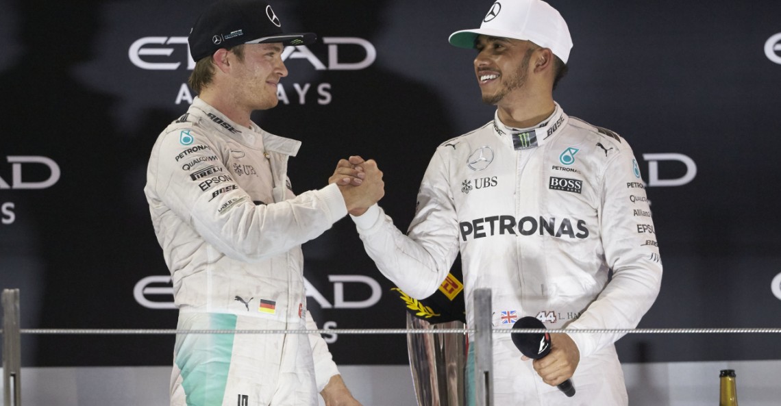 Rosberg przyznaje się do ustępowania talentem Hamiltonowi