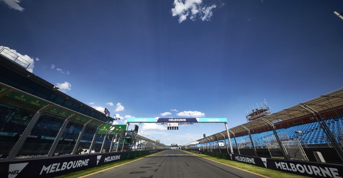GP Australii 2016 - ustawienie na starcie wyścigu