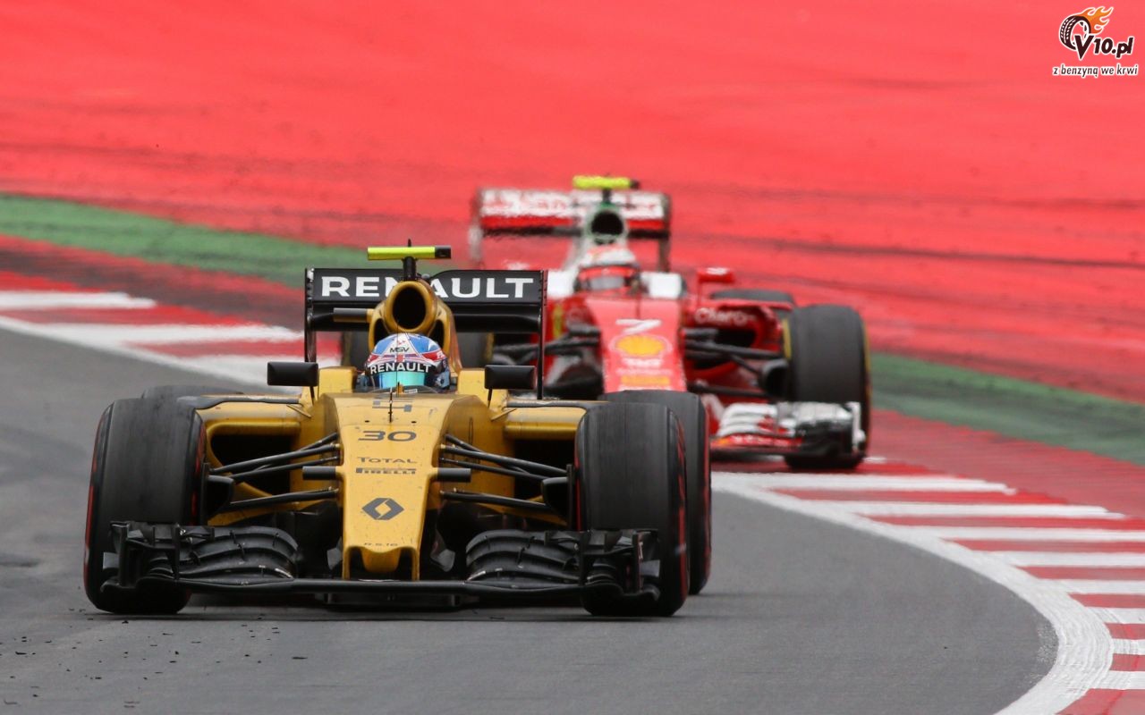GP Austrii 2016 - wycig