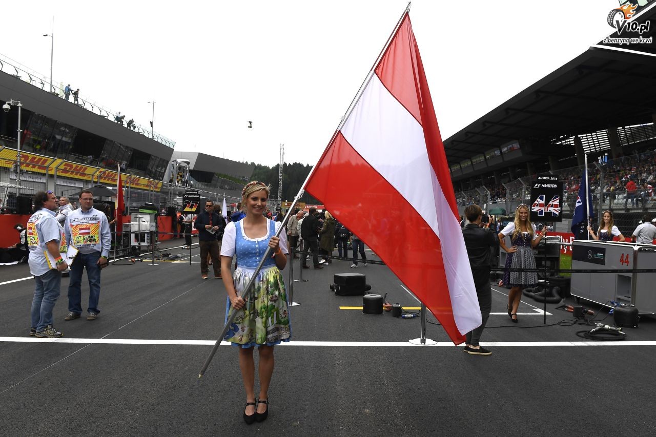 GP Austrii 2016 - wycig