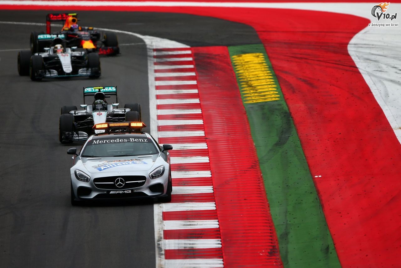GP Austrii 2016 - wycig