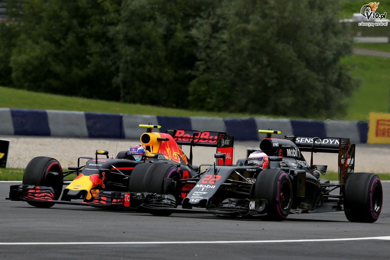 GP Austrii 2016 - wycig