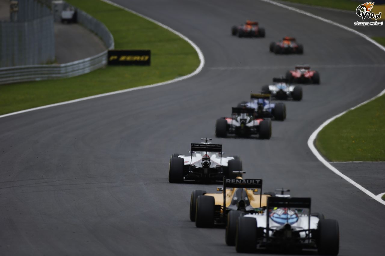 GP Austrii 2016 - wycig