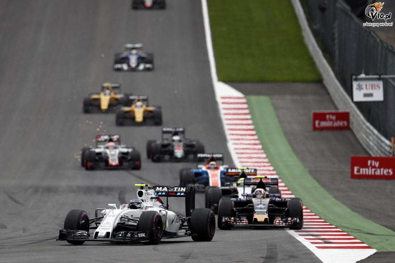 GP Austrii 2016 - wycig