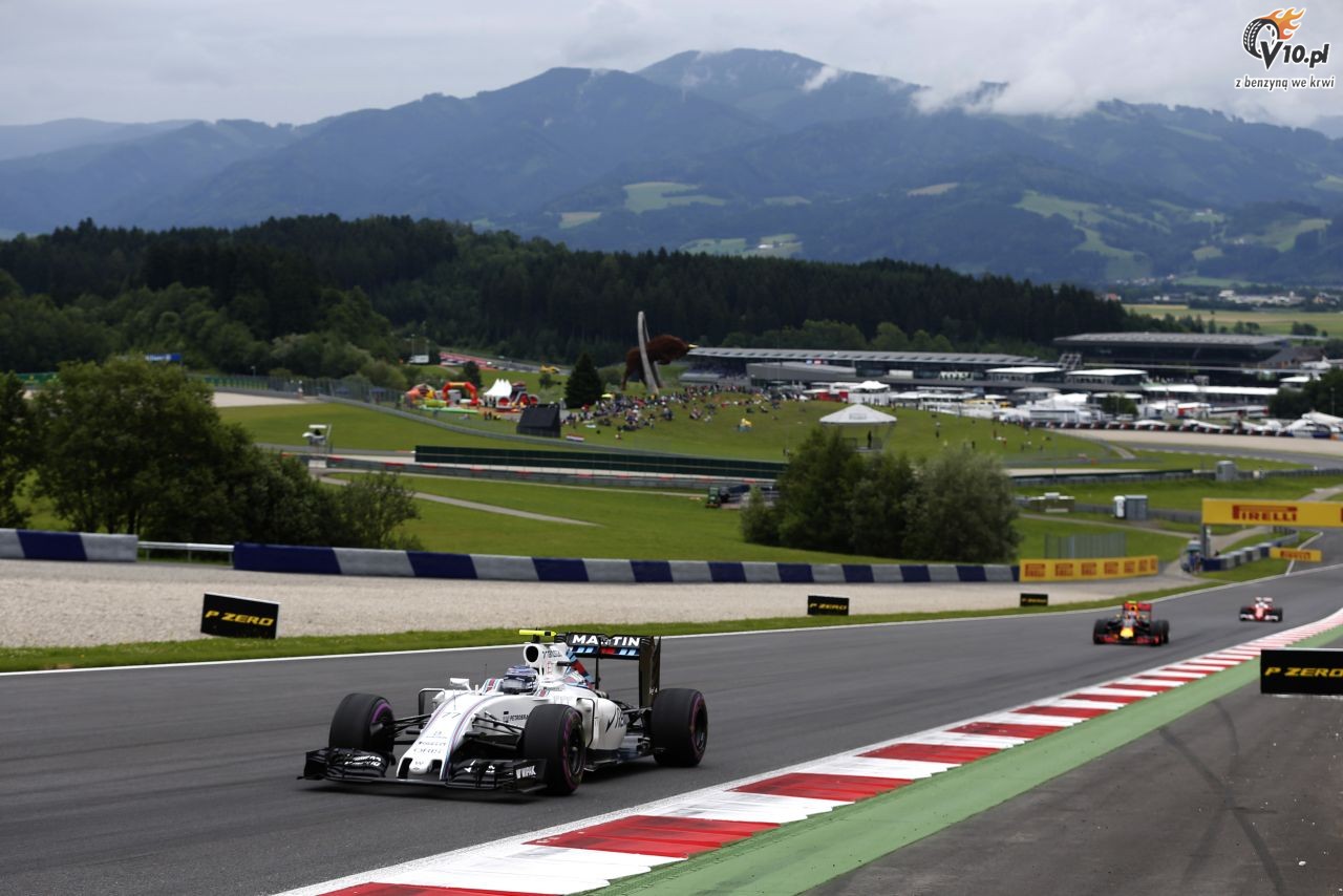 GP Austrii 2016 - wycig
