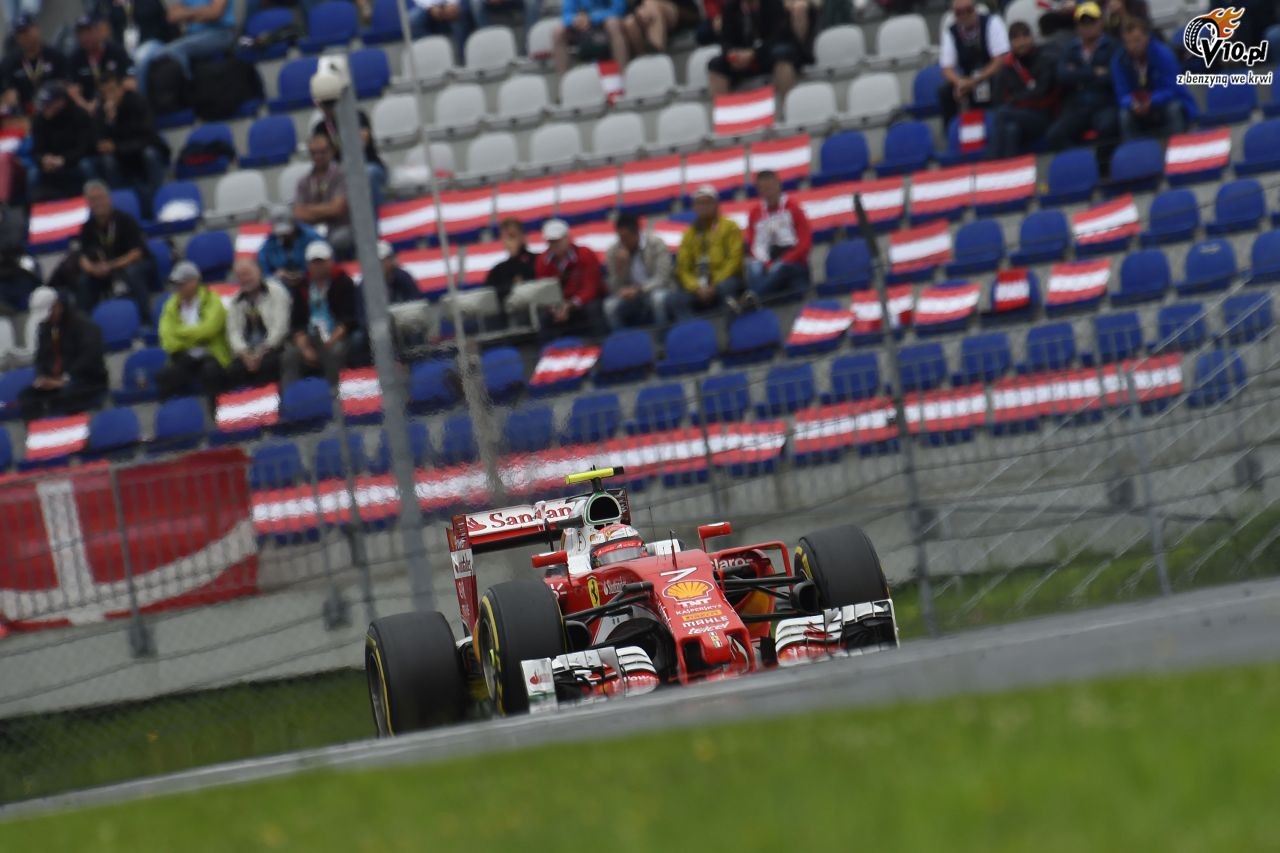 GP Austrii 2016 - wycig