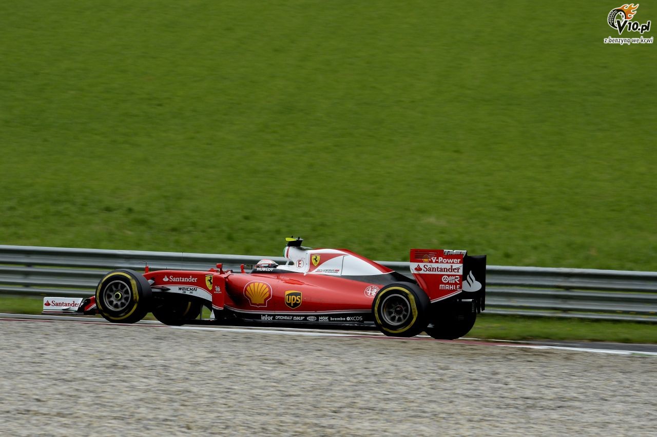 GP Austrii 2016 - wycig