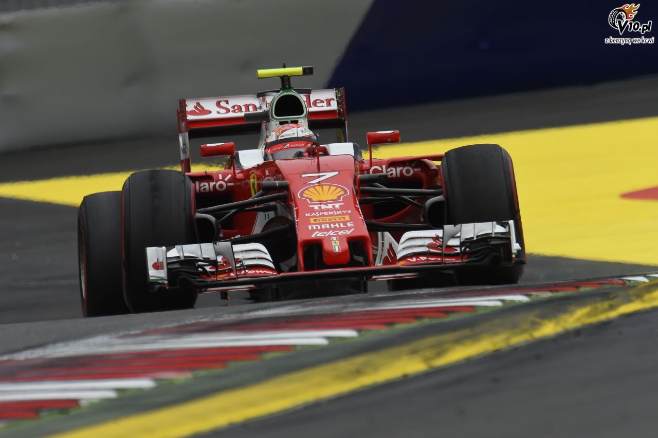 GP Austrii 2016 - wycig