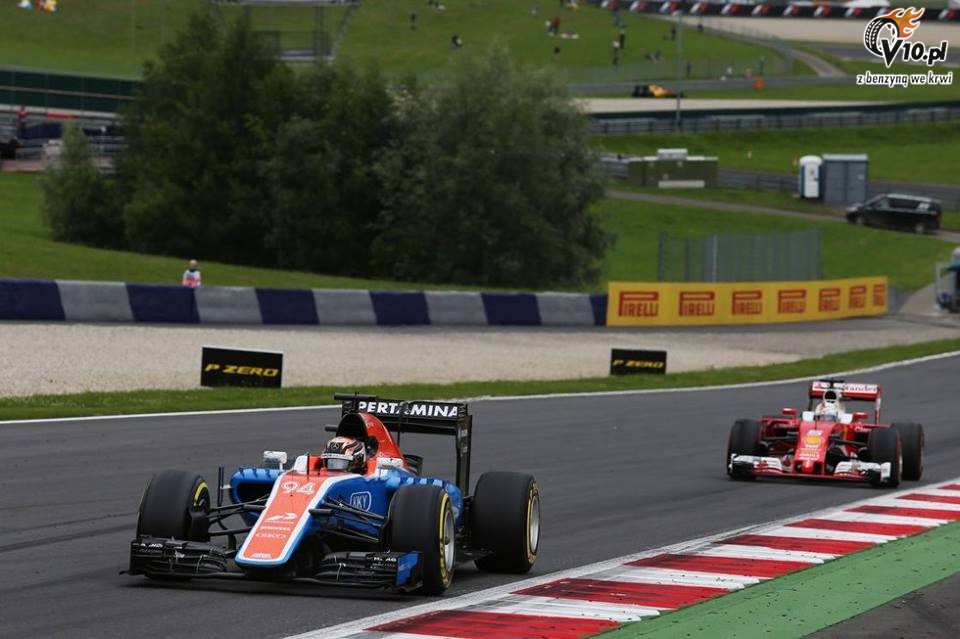 GP Austrii 2016 - wycig