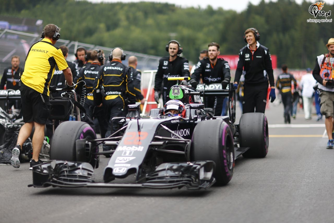 GP Austrii 2016 - wycig