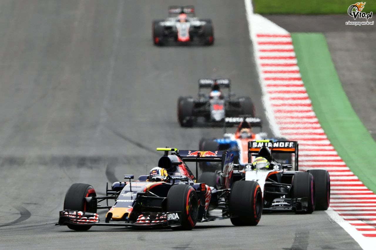 GP Austrii 2016 - wycig