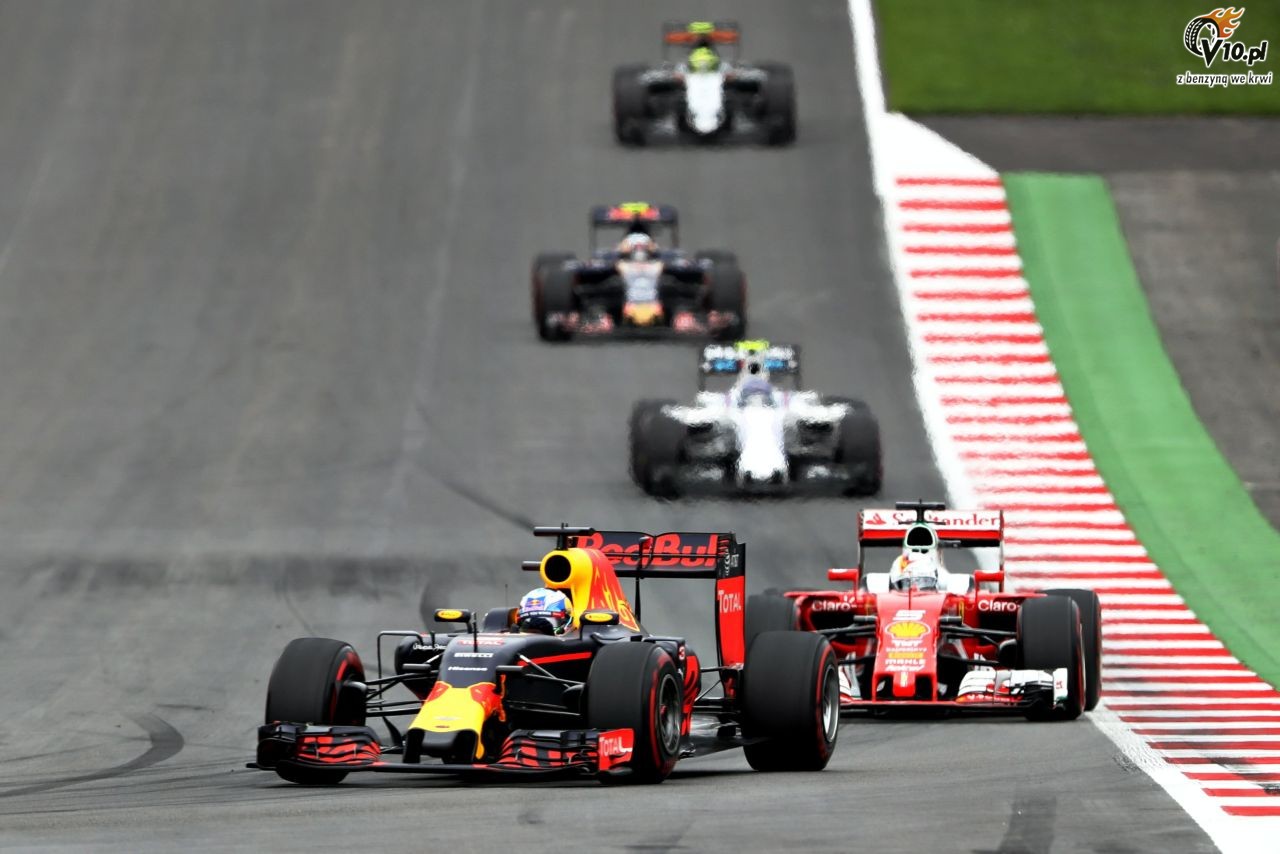 GP Austrii 2016 - wycig