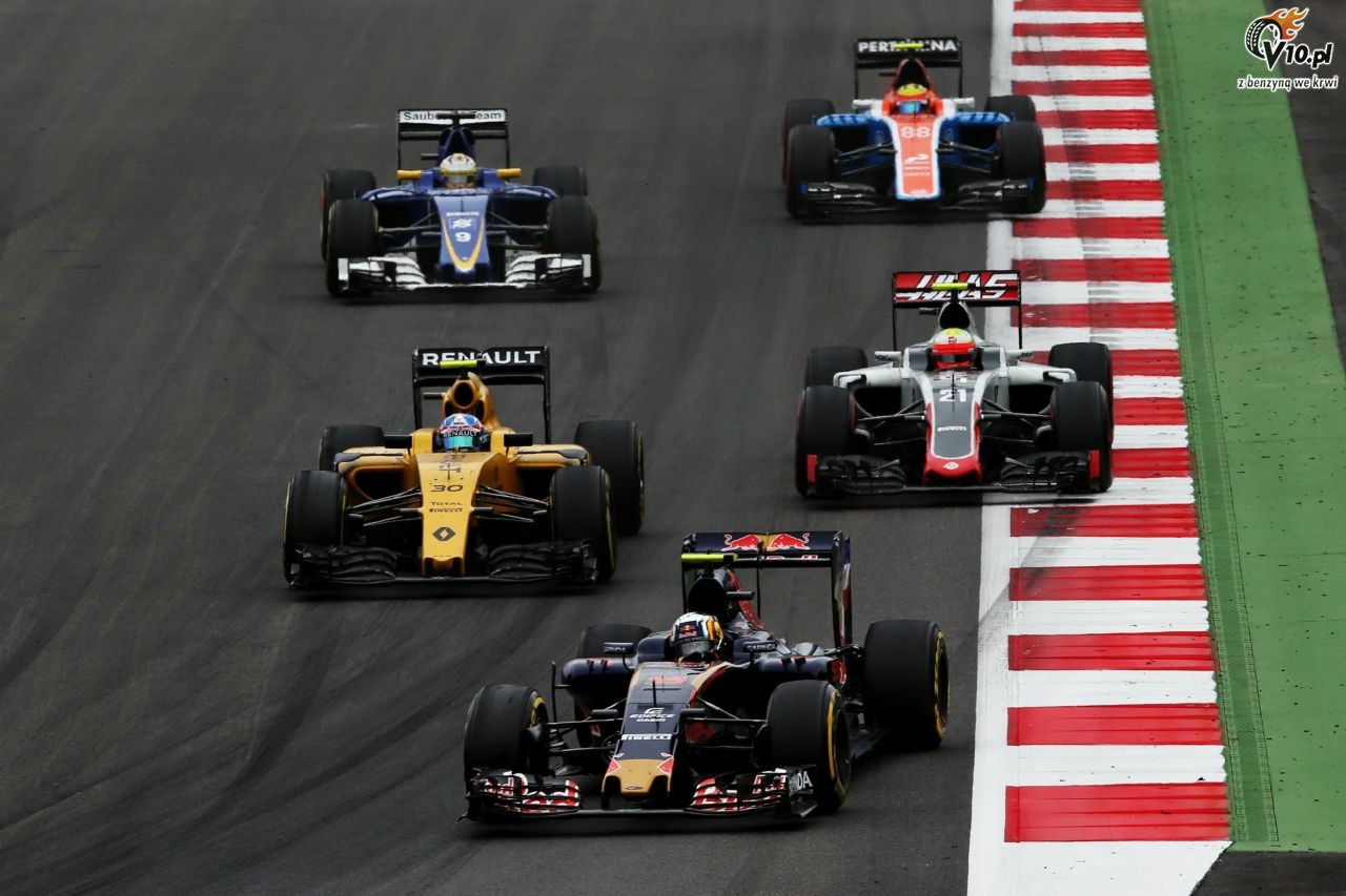 GP Austrii 2016 - wycig