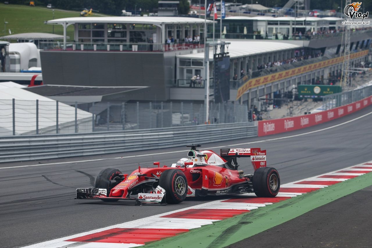 GP Austrii 2016 - wycig