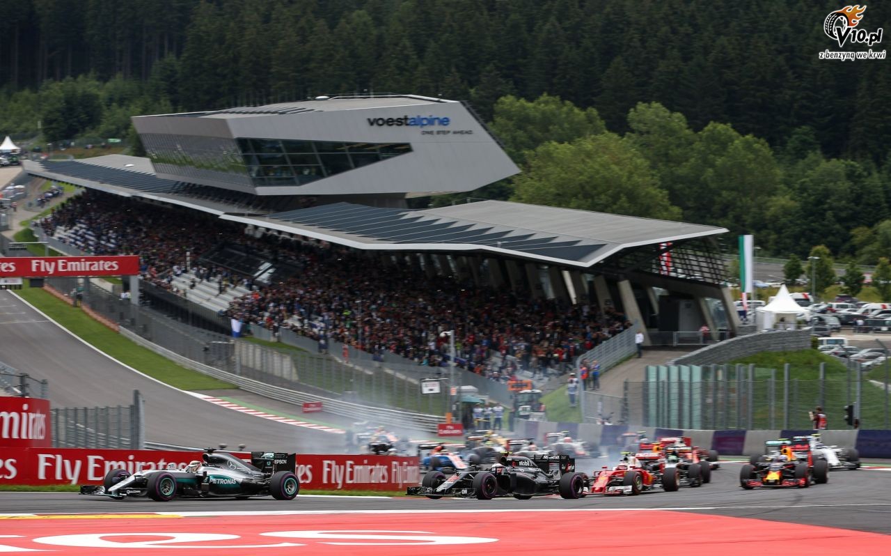 GP Austrii 2016 - wycig