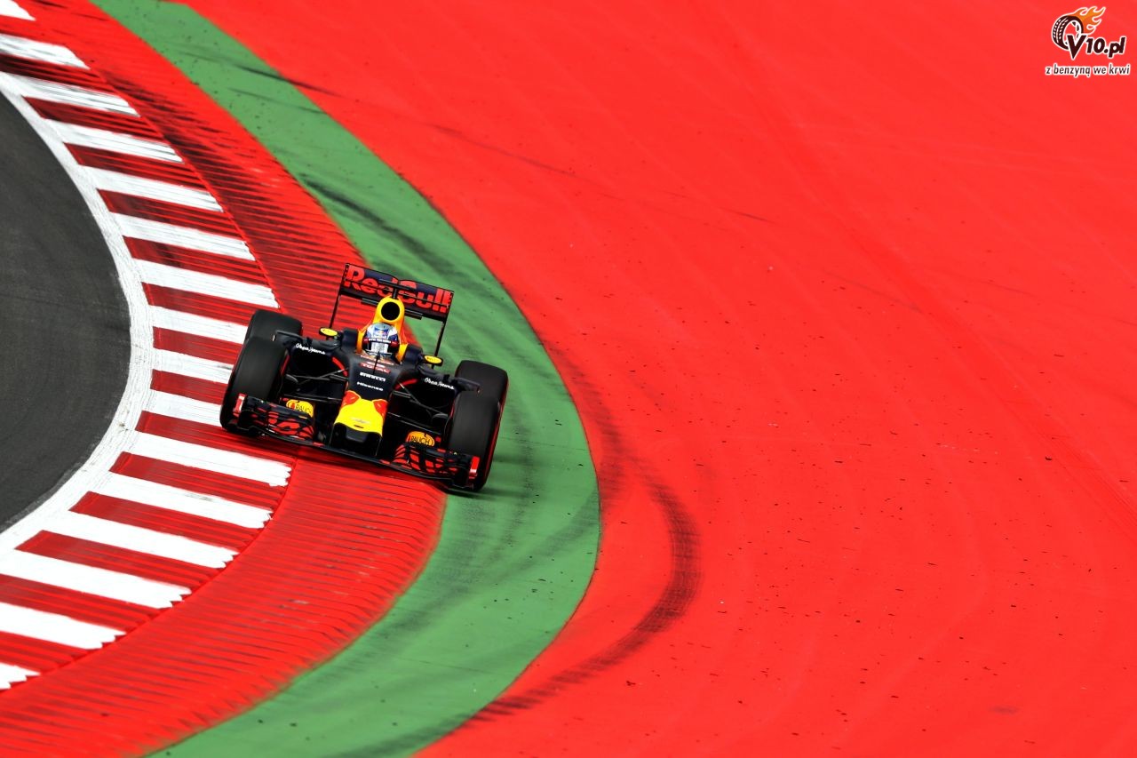 GP Austrii 2016 - pitkowe treningi