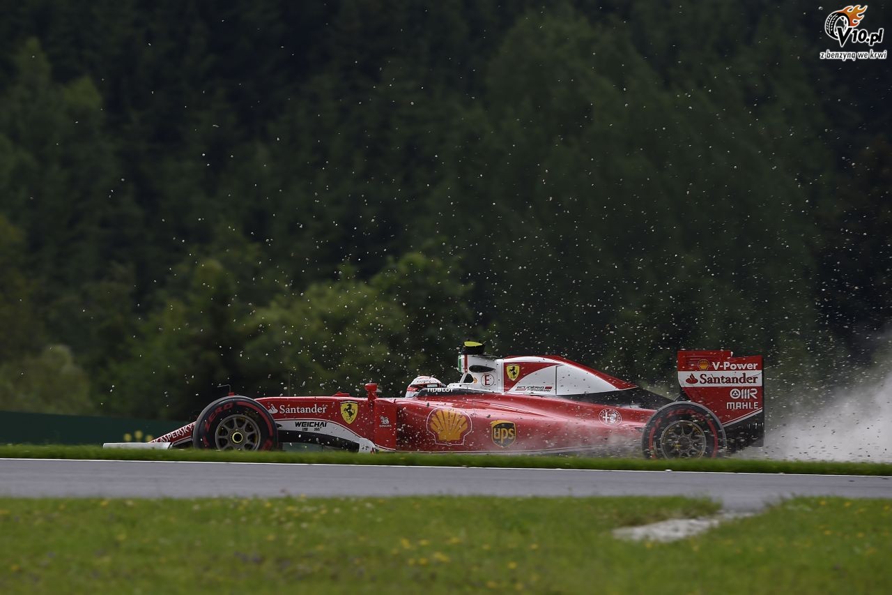 GP Austrii 2016 - pitkowe treningi