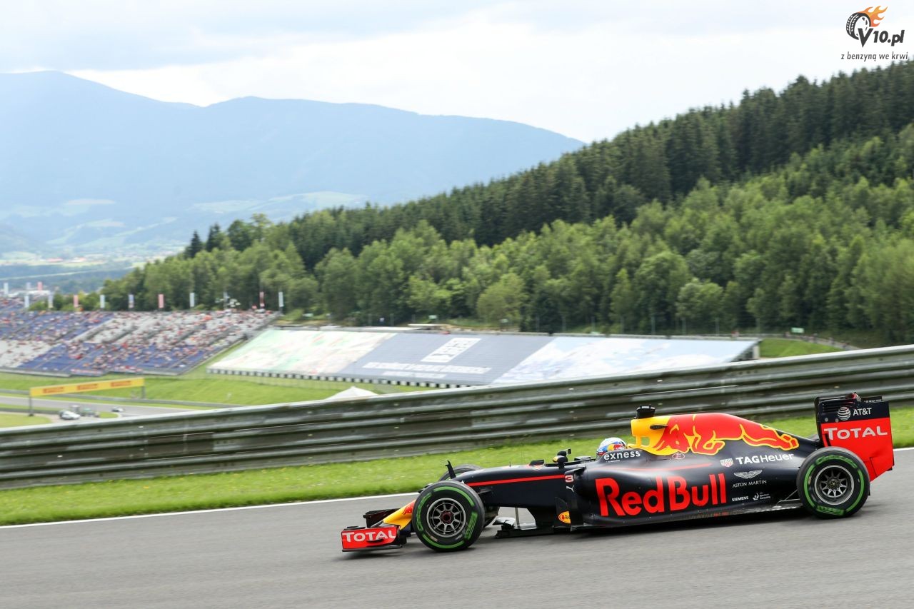 GP Austrii 2016 - pitkowe treningi