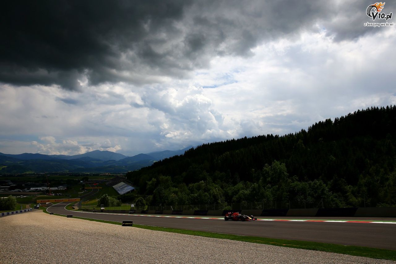 GP Austrii 2016 - pitkowe treningi