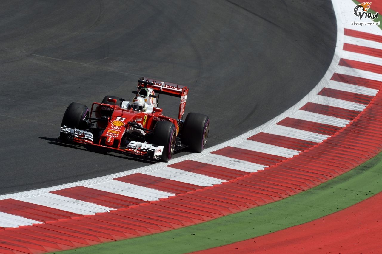 GP Austrii 2016 - pitkowe treningi