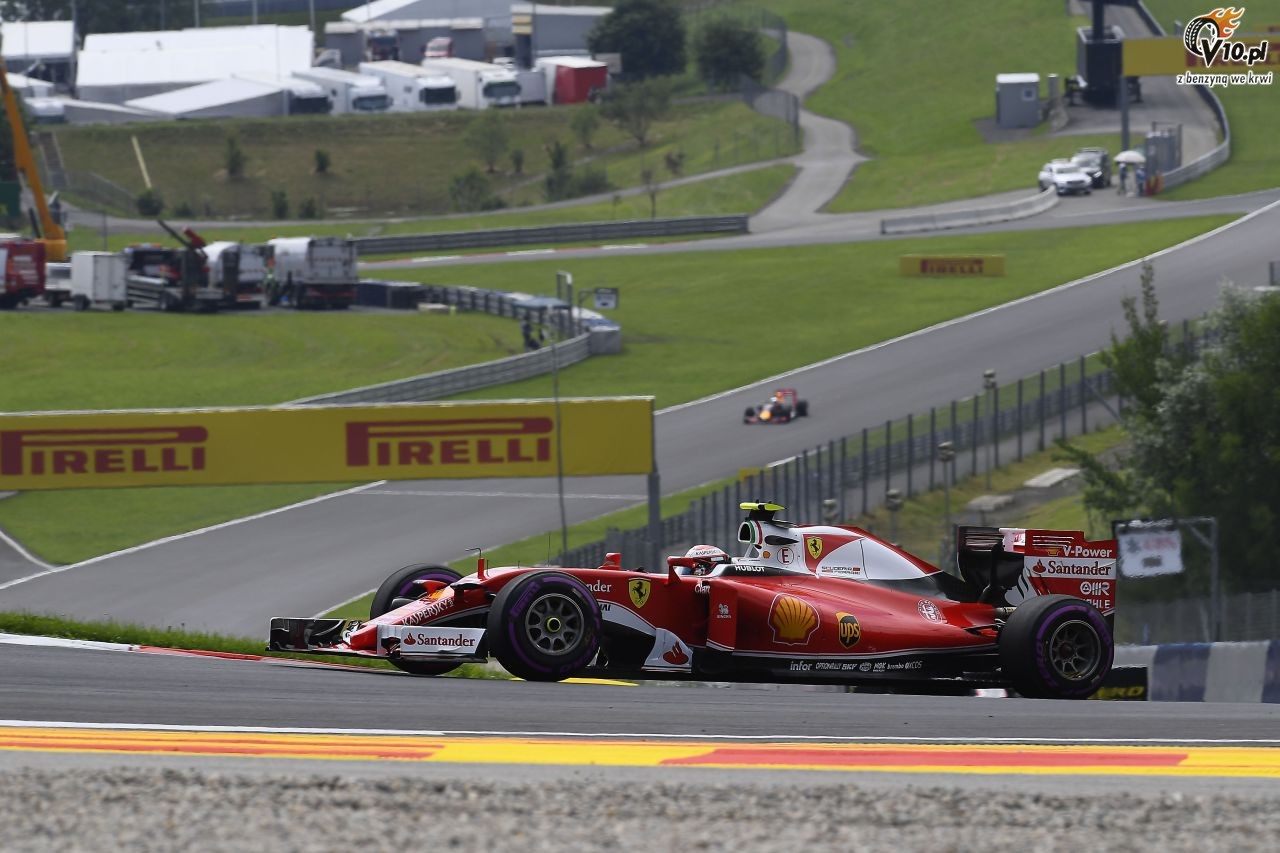 GP Austrii 2016 - pitkowe treningi