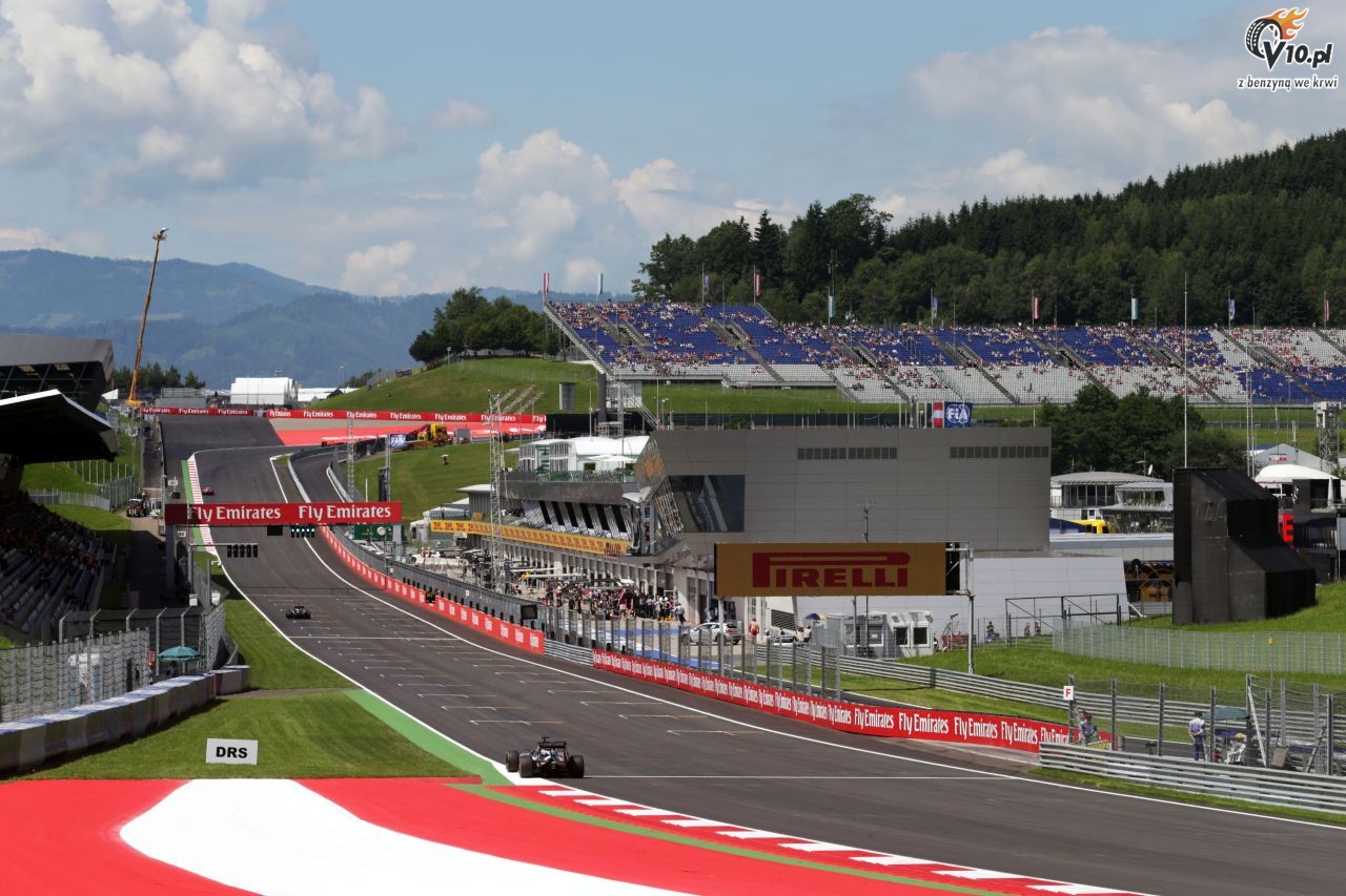 GP Austrii 2016 - pitkowe treningi