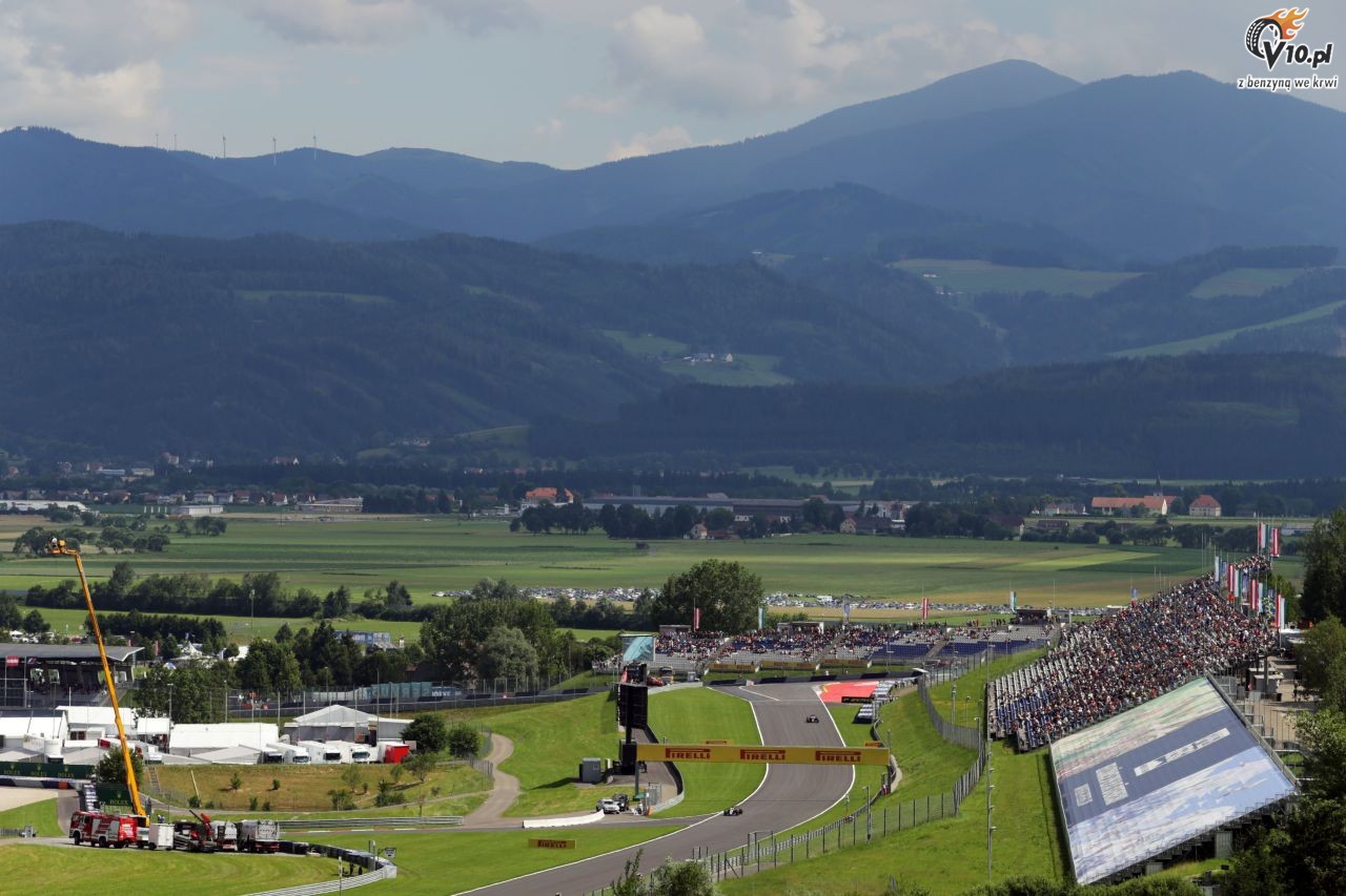 GP Austrii 2016 - pitkowe treningi