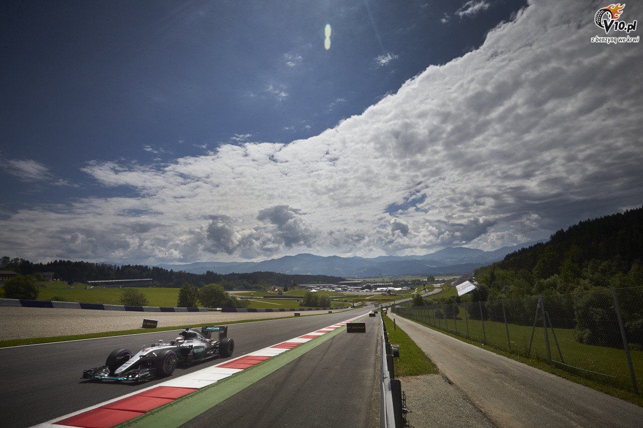 GP Austrii 2016 - pitkowe treningi