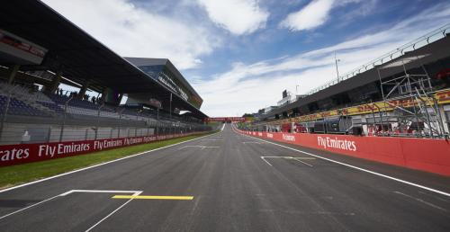 GP Austrii 2016 - ustawienie na starcie wyścigu