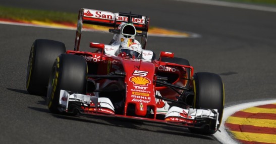 GP Belgii 2016 - piątkowe treningi