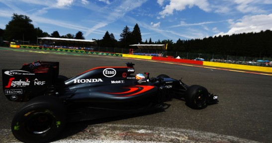 GP Belgii 2016 - piątkowe treningi