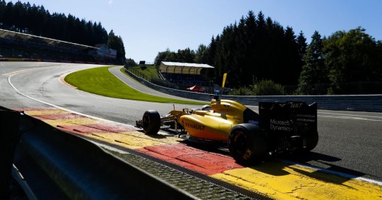 GP Belgii 2016 - piątkowe treningi