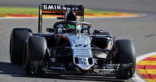 GP Belgii 2016 - piątkowe treningi