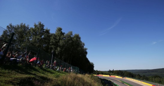 GP Belgii 2016 - piątkowe treningi